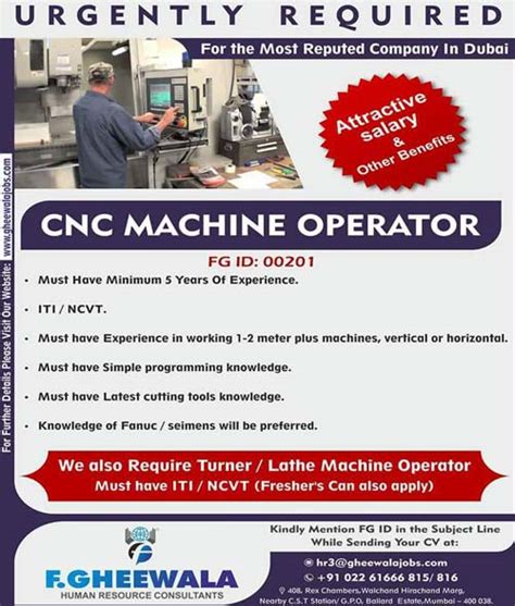 CNC Repair Jobs, Employment 